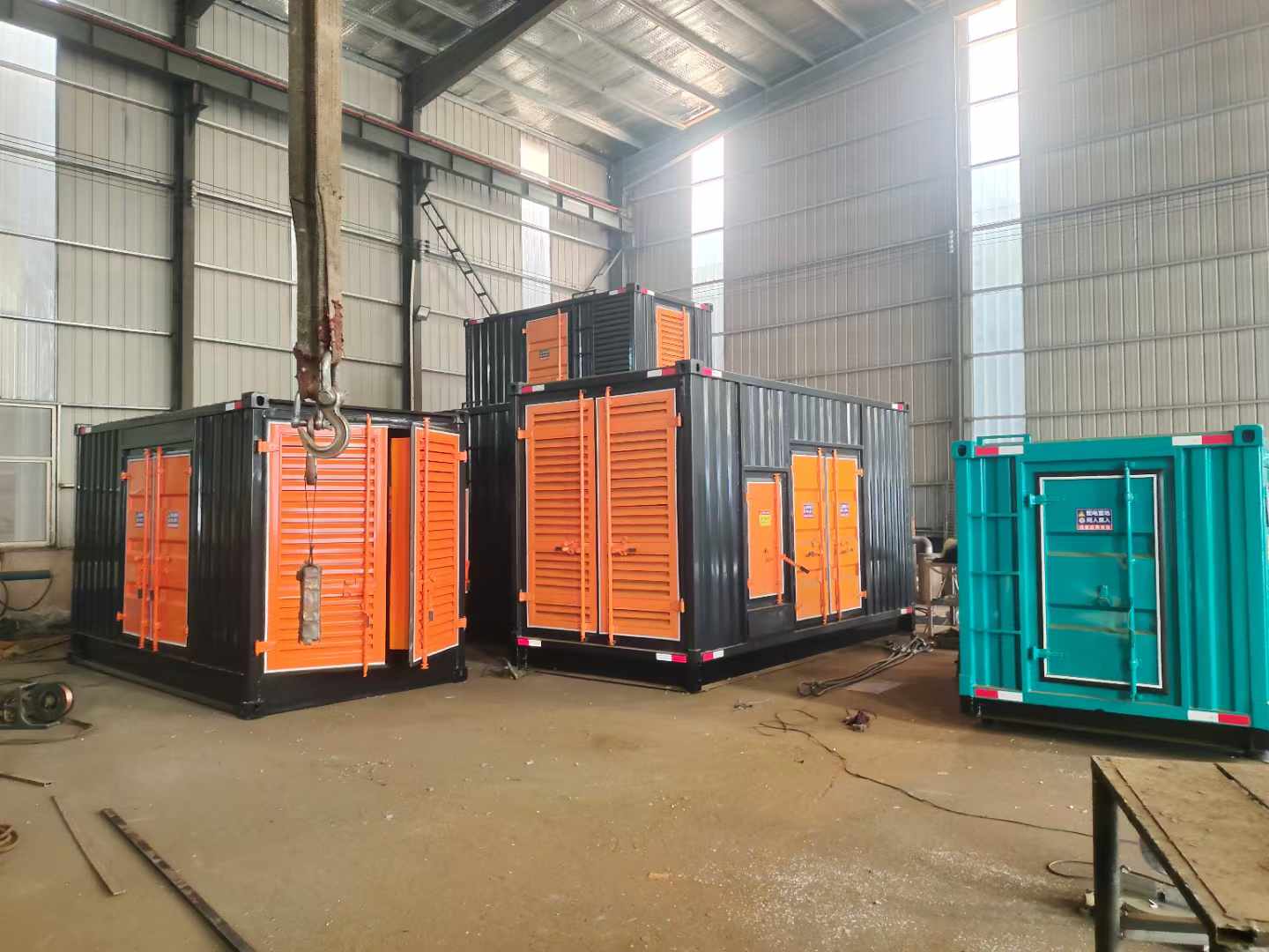 濂溪500kw柴油发电机组可以带动多少功率设备？